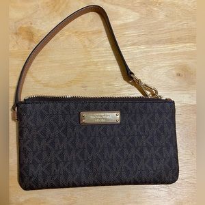Michael Kors Logo Wristlet